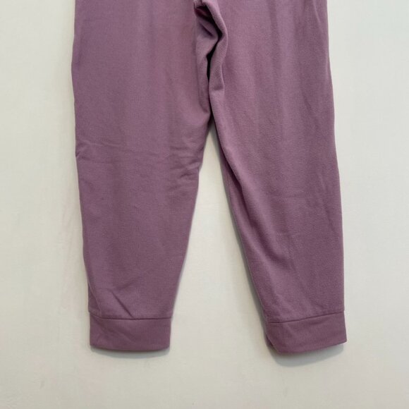 VICTORIA'S SECRET VS Glow Waffle Jogger Lilac Lavender Purple Pajama Pants PJs - Picture 14 of 14